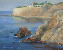 Sunlit Cliff